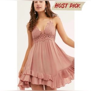 NWT Free People Adella slip dress